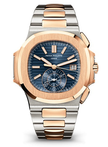 Patek Philippe Nautilus 40mm blue dial with two tone  5980/1AR-001